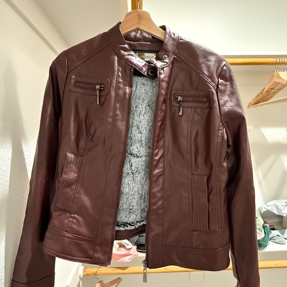 Vegan Leather Jacket - Picture 9 of 11
